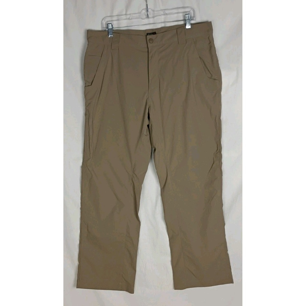 Royal Robbins Tan  Hiking Pants Mens 36x30 Lightweight Quick Dry Nylon‎